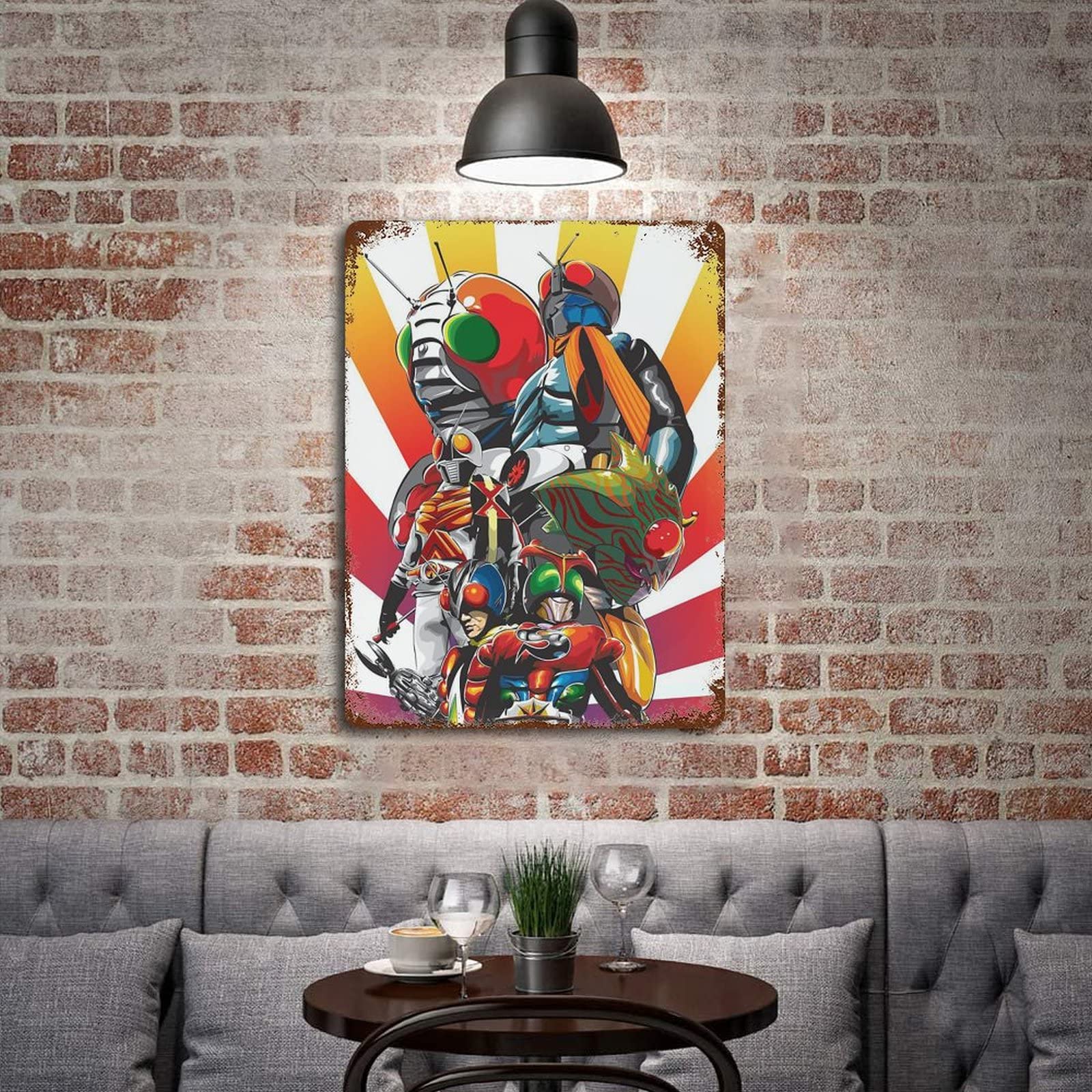 リポビタンD ブリキ 鉄板 レトロ 【公式通販】